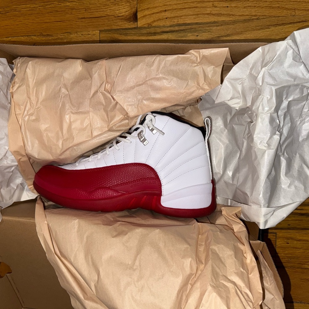 Jordan 12: Red and White